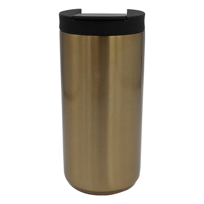 Anti-slip Tumbler - 380ml Golden Coffee Travel Mug